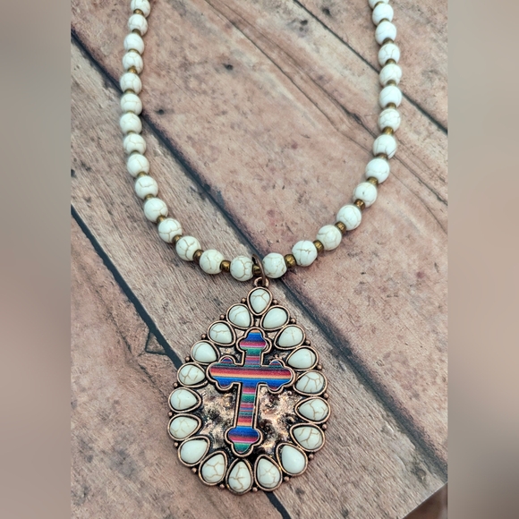 New Original Design Boho Western Necklace With Arrowhead - Picture 3 of 6